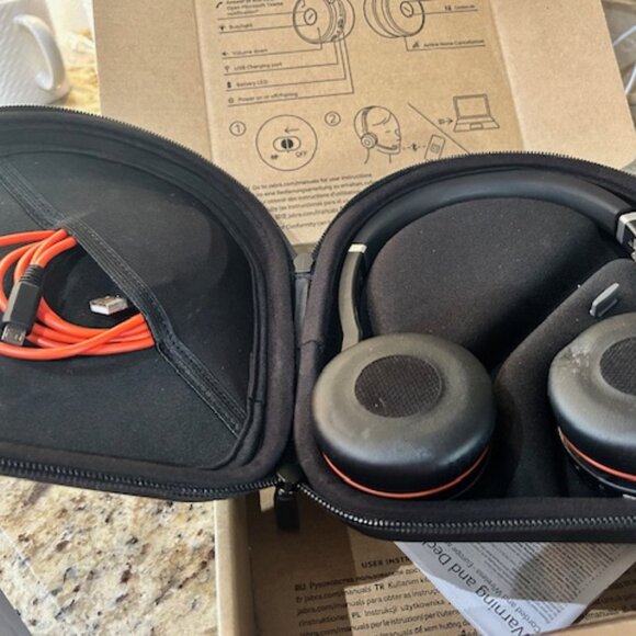 Jabra Evolve 75 Headset with microphone - Picture 2 of 5